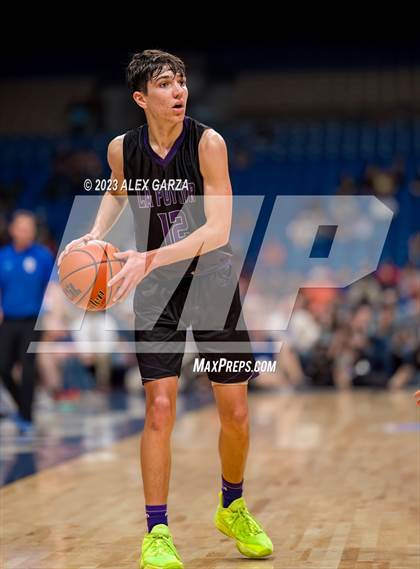 Thumbnail 3 in Lipan vs LaPoynor (UIL 3A Basketball Final) photogallery.