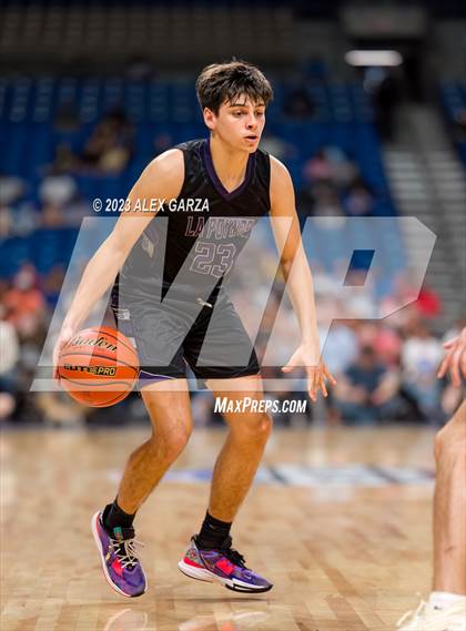 Thumbnail 3 in Lipan vs LaPoynor (UIL 3A Basketball Final) photogallery.