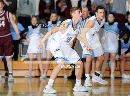 Thumbnail 2 in Pinckneyville vs. Sesser-Valier (Benton Invitational Tournament) photogallery.