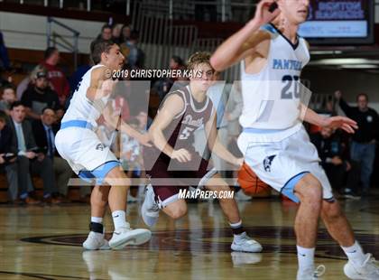 Thumbnail 2 in Pinckneyville vs. Sesser-Valier (Benton Invitational Tournament) photogallery.