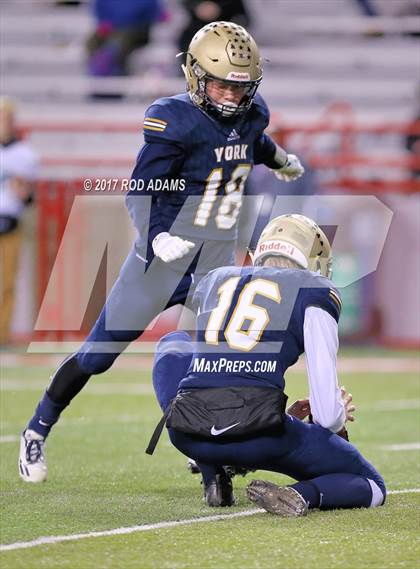Thumbnail 1 in Skutt Catholic vs. York (NSAA Class B Final)  photogallery.