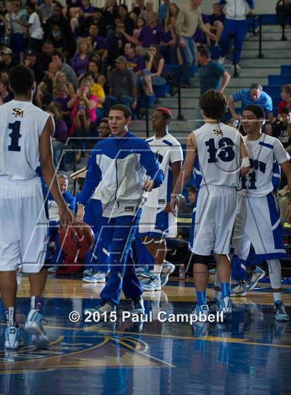 Thumbnail 1 in Shadow Mountain vs Sunrise Mountain (AIA Round 2 Playoff) photogallery.