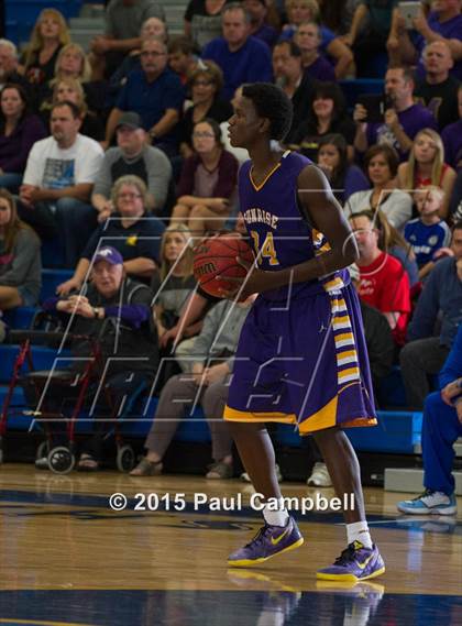 Thumbnail 1 in Shadow Mountain vs Sunrise Mountain (AIA Round 2 Playoff) photogallery.