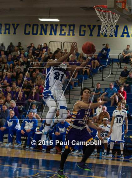 Thumbnail 1 in Shadow Mountain vs Sunrise Mountain (AIA Round 2 Playoff) photogallery.