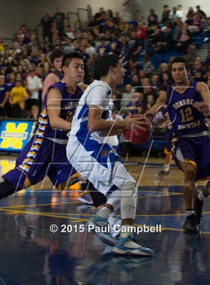 Thumbnail 3 in Shadow Mountain vs Sunrise Mountain (AIA Round 2 Playoff) photogallery.