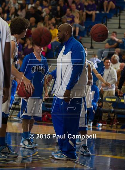 Thumbnail 2 in Shadow Mountain vs Sunrise Mountain (AIA Round 2 Playoff) photogallery.