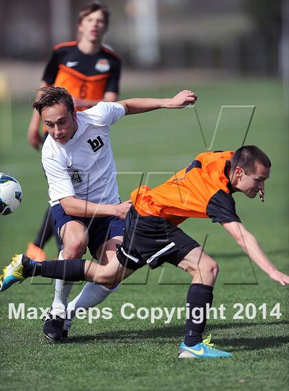 Thumbnail 1 in Bob Jones vs. Grissom (Southern Soccer Challenge) photogallery.