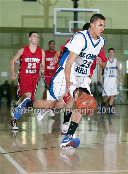 Thumbnail 3 in Verdugo Hills vs. El Camino Real (CIF LA City Section D3 Final) photogallery.