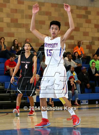 Thumbnail 2 in Harvard-Westlake vs. University (Jim Nakabara Classic) photogallery.