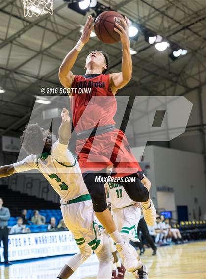 Thumbnail 1 in El Camino vs Saratoga (Santa Cruz Warriors Invitational Tournament) photogallery.
