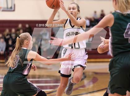 Thumbnail 2 in Canton Central Catholic vs. Aquinas photogallery.