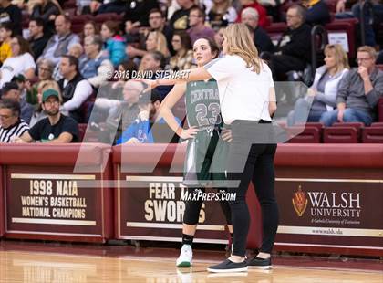 Thumbnail 1 in Canton Central Catholic vs. Aquinas photogallery.