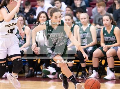 Thumbnail 1 in Canton Central Catholic vs. Aquinas photogallery.