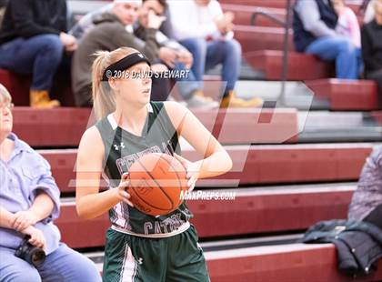 Thumbnail 1 in Canton Central Catholic vs. Aquinas photogallery.