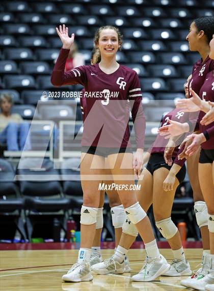 Thumbnail 3 in Harlan vs. Cinco Ranch (UIL 6A Volleyball Semifinal) photogallery.