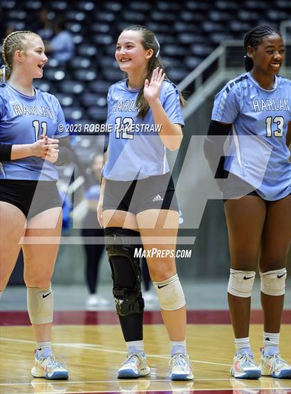 Thumbnail 2 in Harlan vs. Cinco Ranch (UIL 6A Volleyball Semifinal) photogallery.