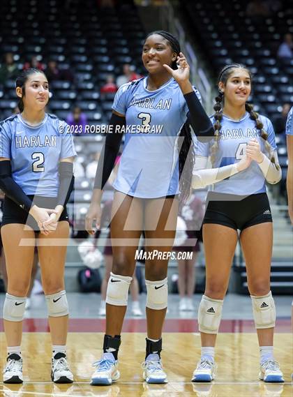 Thumbnail 2 in Harlan vs. Cinco Ranch (UIL 6A Volleyball Semifinal) photogallery.