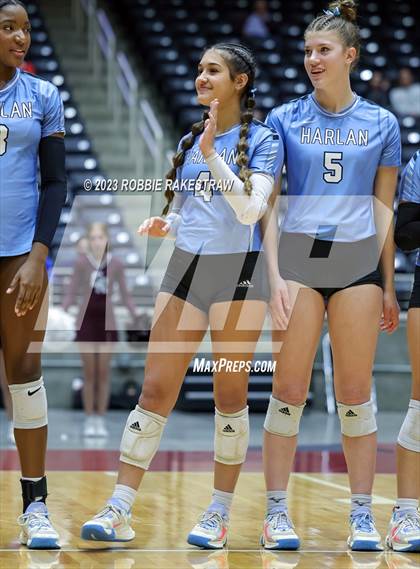 Thumbnail 3 in Harlan vs. Cinco Ranch (UIL 6A Volleyball Semifinal) photogallery.