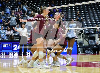 Thumbnail 2 in Harlan vs. Cinco Ranch (UIL 6A Volleyball Semifinal) photogallery.