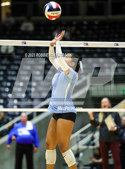 Thumbnail 3 in Harlan vs. Cinco Ranch (UIL 6A Volleyball Semifinal) photogallery.