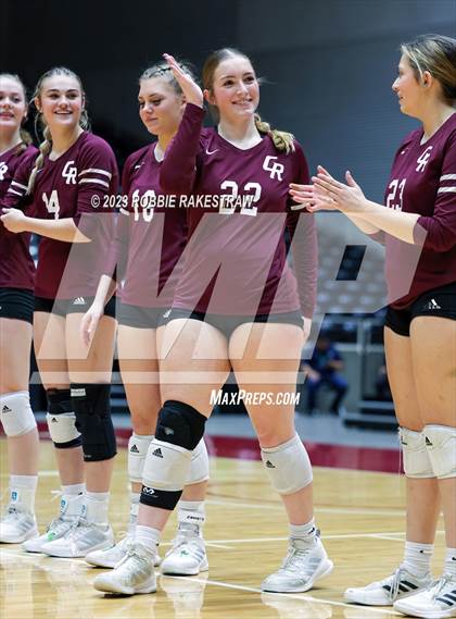 Thumbnail 1 in Harlan vs. Cinco Ranch (UIL 6A Volleyball Semifinal) photogallery.