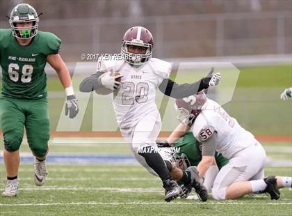 Thumbnail 3 in State College vs. Pine-Richland (PIAA Class 6A Quarterfinal) photogallery.