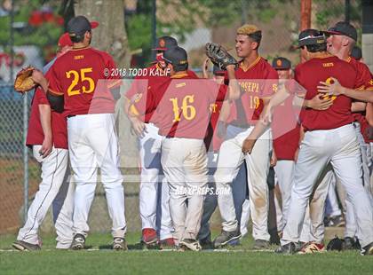 Thumbnail 2 in St. Joseph vs Montville (CIAC Class M Second Round) photogallery.