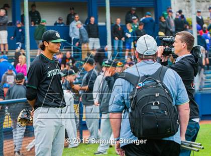 Thumbnail 1 in College Park vs. De La Salle photogallery.