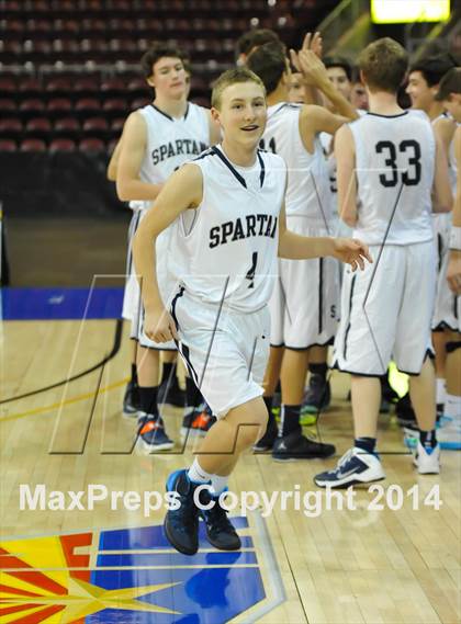 Thumbnail 3 in Arizona Lutheran Academy vs. Scottsdale Preparatory Academy (AIA D4 Final) photogallery.