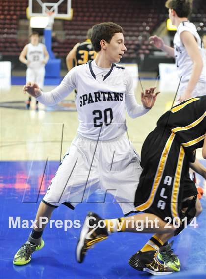 Thumbnail 3 in Arizona Lutheran Academy vs. Scottsdale Preparatory Academy (AIA D4 Final) photogallery.