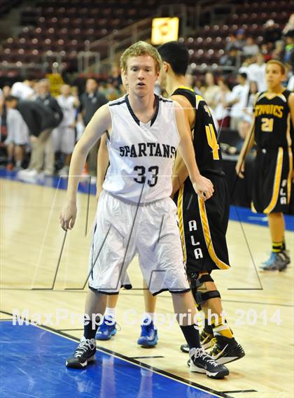 Thumbnail 3 in Arizona Lutheran Academy vs. Scottsdale Preparatory Academy (AIA D4 Final) photogallery.