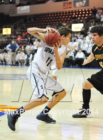Thumbnail 3 in Arizona Lutheran Academy vs. Scottsdale Preparatory Academy (AIA D4 Final) photogallery.