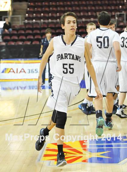Thumbnail 1 in Arizona Lutheran Academy vs. Scottsdale Preparatory Academy (AIA D4 Final) photogallery.