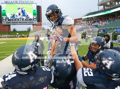 Thumbnail 1 in Allen vs. Cedar Ridge (UIL 6A Division 1 Semifinal) photogallery.