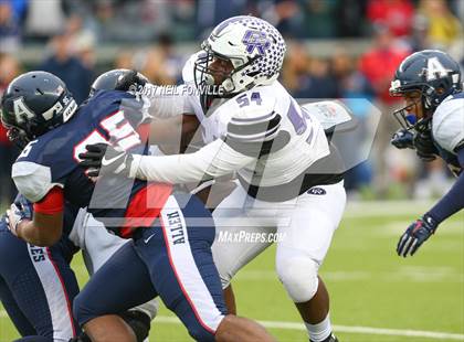 Thumbnail 3 in Allen vs. Cedar Ridge (UIL 6A Division 1 Semifinal) photogallery.