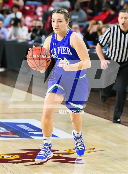Thumbnail 2 in Xavier College Prep vs. Hamilton  (AIA 6A Final)  photogallery.