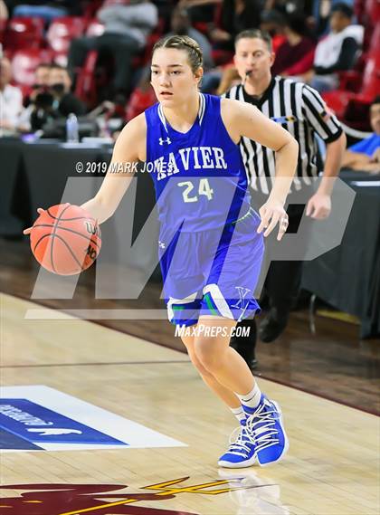 Thumbnail 3 in Xavier College Prep vs. Hamilton  (AIA 6A Final)  photogallery.