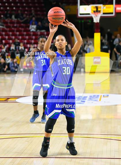 Thumbnail 1 in Xavier College Prep vs. Hamilton  (AIA 6A Final)  photogallery.