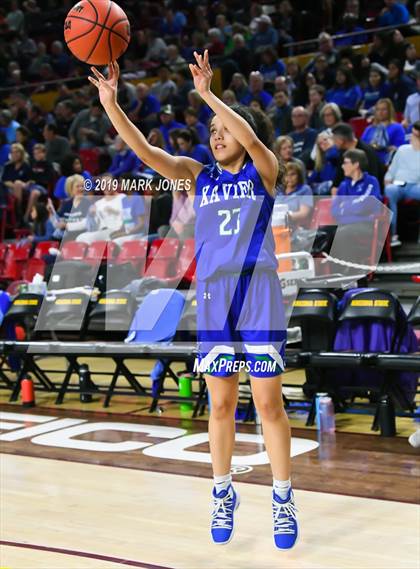 Thumbnail 2 in Xavier College Prep vs. Hamilton  (AIA 6A Final)  photogallery.
