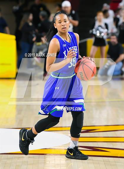 Thumbnail 2 in Xavier College Prep vs. Hamilton  (AIA 6A Final)  photogallery.
