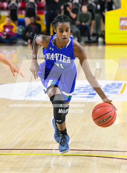 Thumbnail 1 in Xavier College Prep vs. Hamilton  (AIA 6A Final)  photogallery.