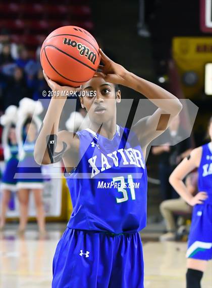 Thumbnail 2 in Xavier College Prep vs. Hamilton  (AIA 6A Final)  photogallery.