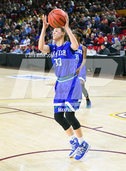 Thumbnail 2 in Xavier College Prep vs. Hamilton  (AIA 6A Final)  photogallery.