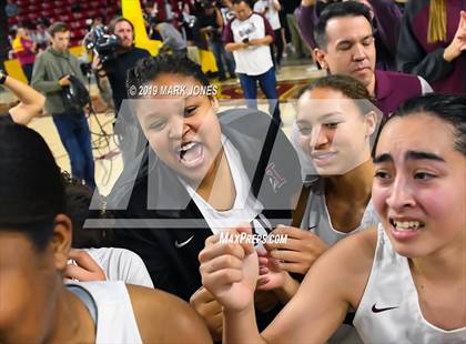 Thumbnail 3 in Xavier College Prep vs. Hamilton  (AIA 6A Final)  photogallery.