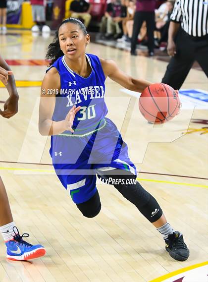 Thumbnail 3 in Xavier College Prep vs. Hamilton  (AIA 6A Final)  photogallery.