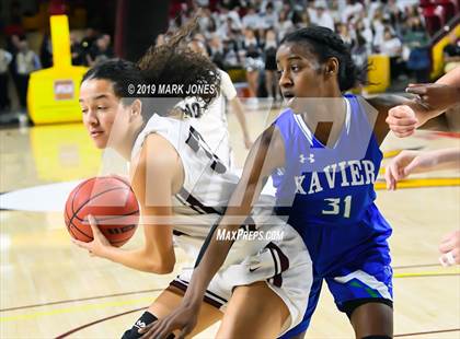 Thumbnail 3 in Xavier College Prep vs. Hamilton  (AIA 6A Final)  photogallery.