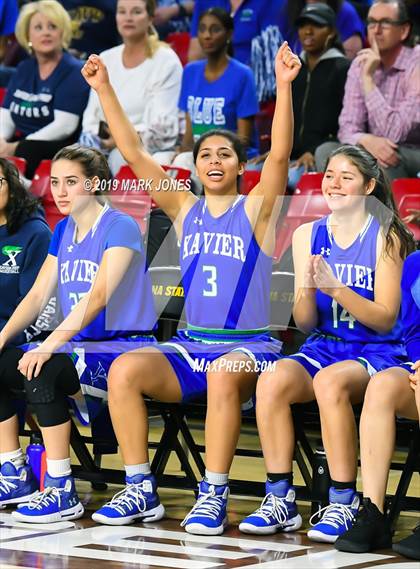Thumbnail 2 in Xavier College Prep vs. Hamilton  (AIA 6A Final)  photogallery.