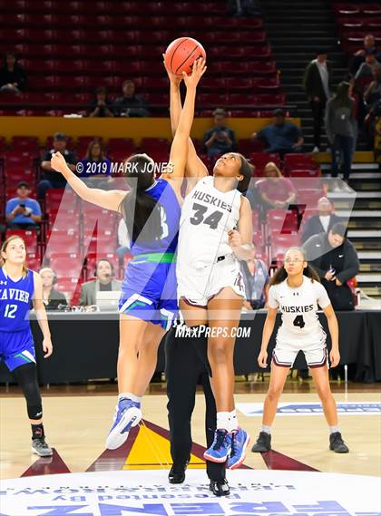 Thumbnail 2 in Xavier College Prep vs. Hamilton  (AIA 6A Final)  photogallery.