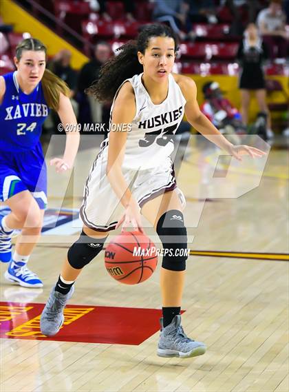 Thumbnail 2 in Xavier College Prep vs. Hamilton  (AIA 6A Final)  photogallery.