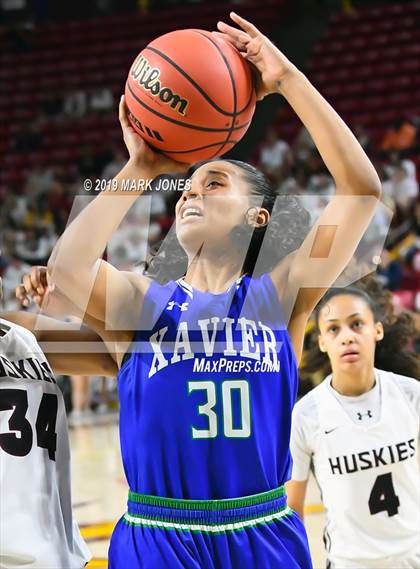 Thumbnail 2 in Xavier College Prep vs. Hamilton  (AIA 6A Final)  photogallery.